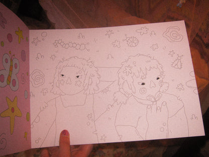Strange Girls colouring book (Pre-order)