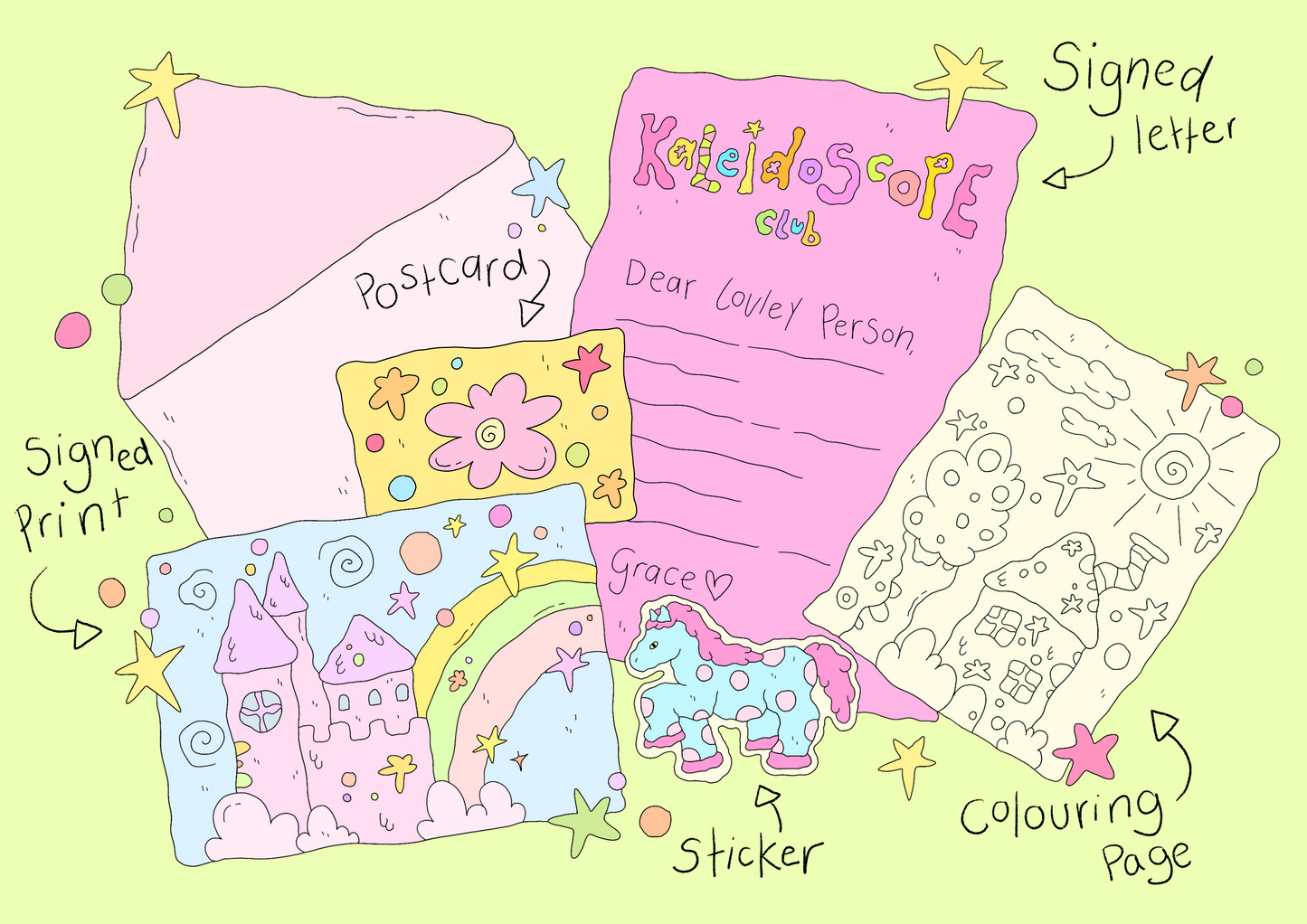 Kaleidoscope club mail subscription